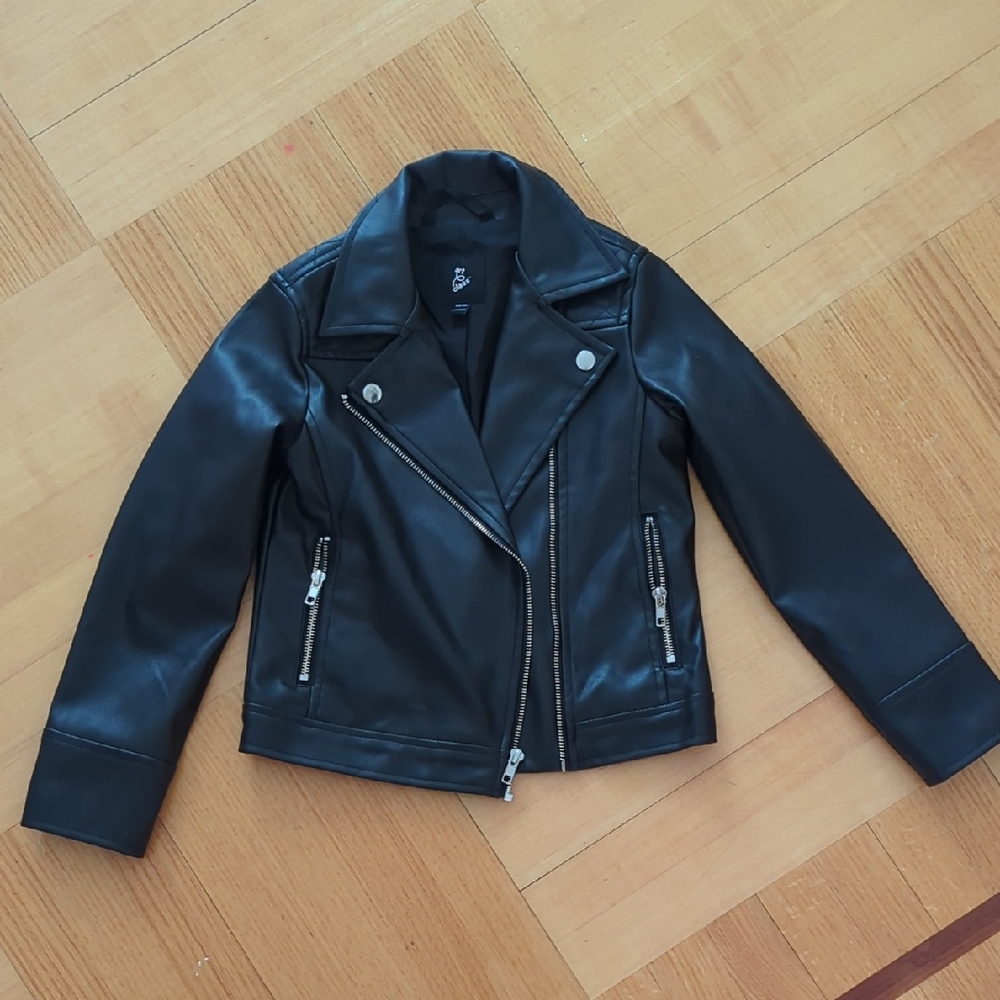 Art Class Black Leather Jacket